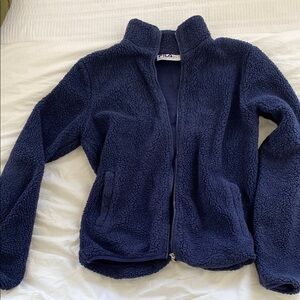 Fila Navy Teddy Jacket